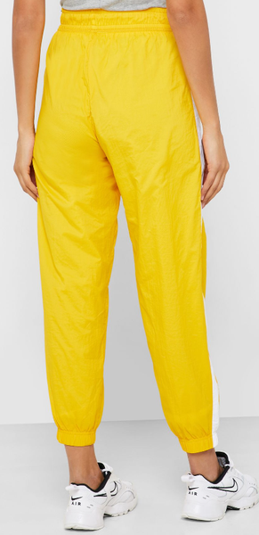 Nike Spodnie Dresowe Damskie - Żółte - Nogawki 7/8 - Rozmiar M - NSW Swoosh - BV3553-743