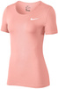 Różowa damska koszulka Nike Dri-FIT Mesh 889540-646 L