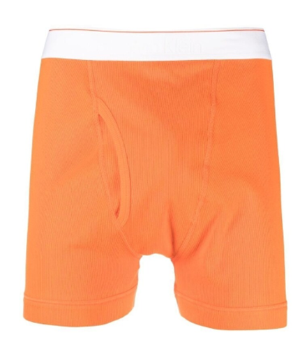 Bokserki Męskie Calvin Klein 3-Pak M Pomarańczowy Szary Zielony