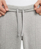 Szare Spodnie Nike DO0022-063 L Męskie Fleece Slim