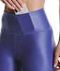Fioletowy Damskie Legginsy UA Iso-Chill SM 1361038-561