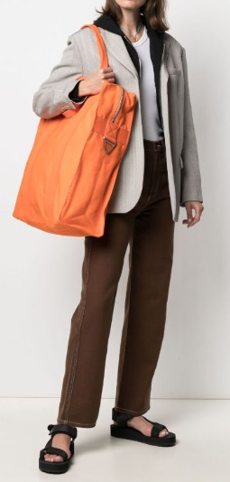 Pomarańczowa Torba Calvin Klein Duża K50K508119 SBD