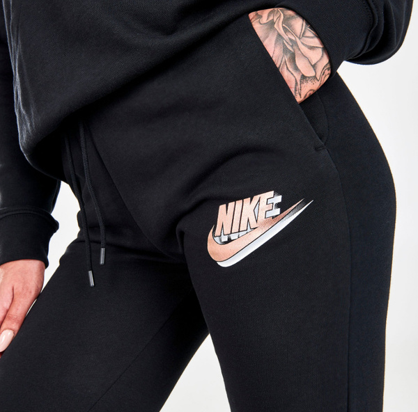 Damskie Spodnie Nike Czarne Joggery XS - DM4607-010