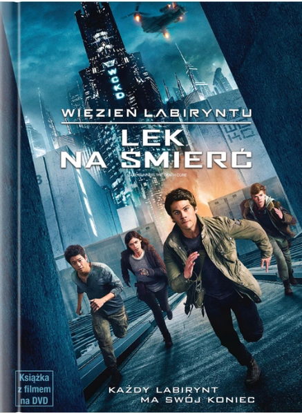 WIĘZIEŃ  LABIRYNTU LEK NA ŚMIERĆ dvd