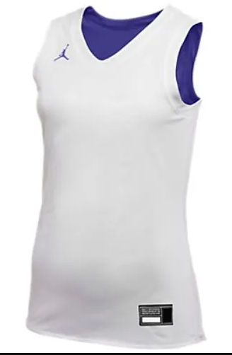 Fioletowo-biały top Nike Air Jordan L dwustronny Dri-FIT AT0536-546