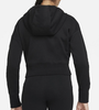Bluza Nike Club Crop Hoodie Czarna dla Dziewcząt XL DC7210011