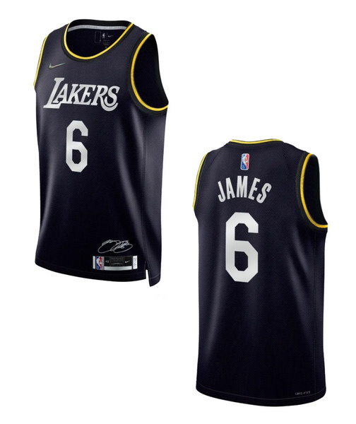 Czarna Koszulka NBA Lakers James MVP Edition XXL - DH8060010