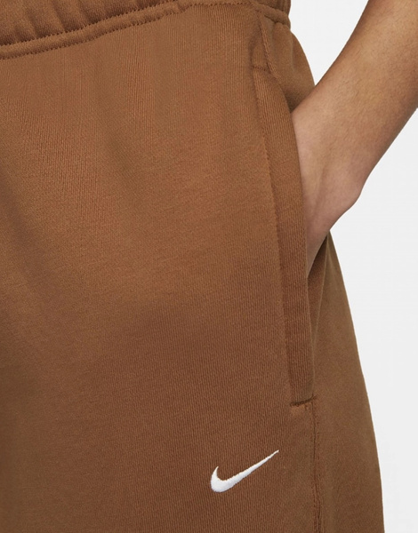 Spodnie Nike Fleece Pant Loose Fit XXS CW5565-270 Brązowe