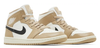 Beżowe Buty Nike Air Jordan 1 Mid Desert BQ6472-103 42,5 Damskie
