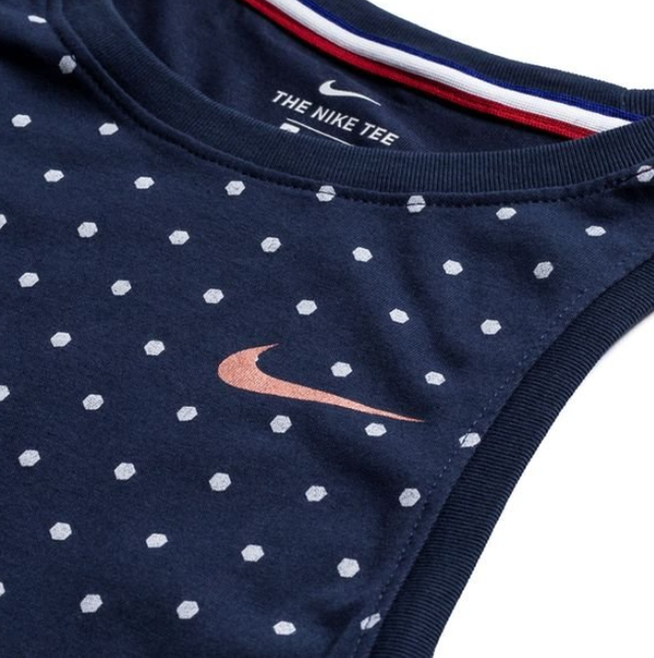 Damski tank top Nike France WC 2019 granatowy CD6958410 S