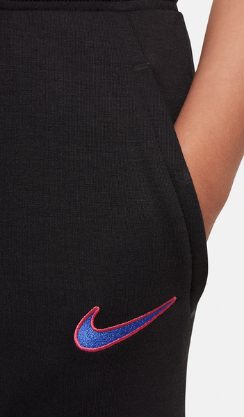 Czarne Spodnie Nike FC Barcelona Dri-FIT Junior M DB8183-014