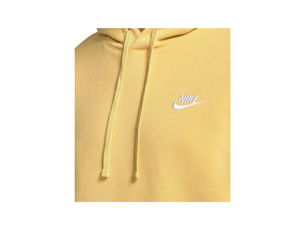 Żółta Męska Bluza Nike NSW Club Fleece S-Tall BV2654-700
