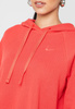 Czerwona Bluza Damska Nike CJ2663-631 XXL Krótka Oversize
