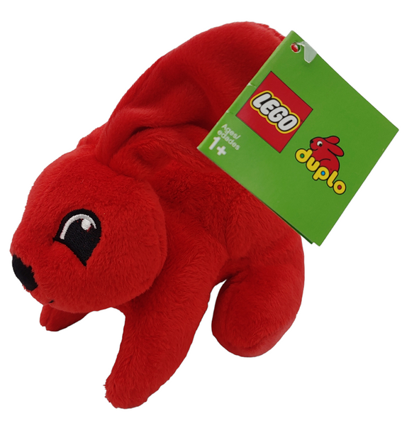 LEGO DUPLO Króliczek Pluszowy Czerwony 15 cm