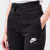 Nike Spodnie Dresowe Damskie - Joggery - Czarne - Rozmiar XS - Sportswear Air - Podwójny Pas - CN7087-010