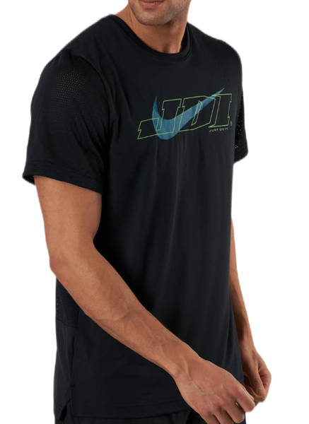 Czarna Koszulka Nike DN4275-010 S Męska Clash