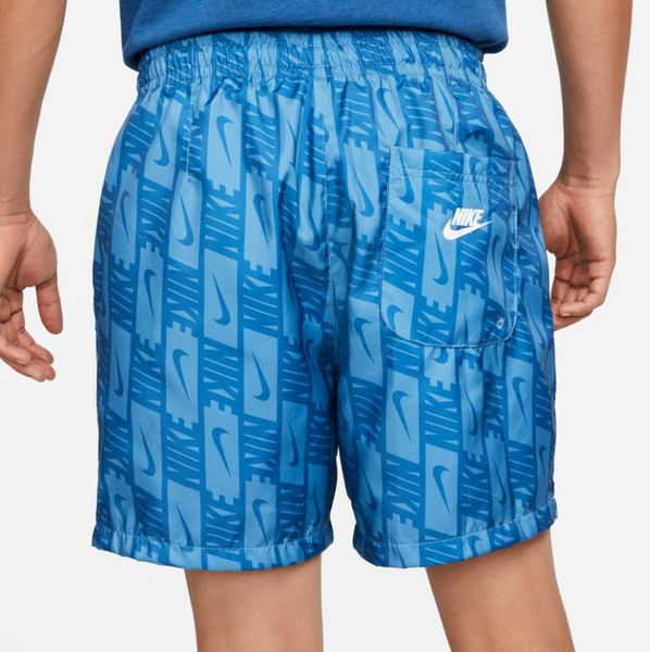 Spodenki Nike Męskie - Niebieskie - Szorty - Sportswear Repeat - DV0319-469 - Rozmiar L