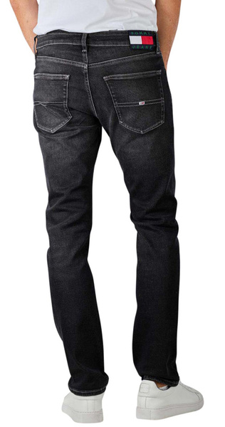 Czarne Jeansy Męskie Tommy Jeans Scanton Slim DM0DM11473 34/32