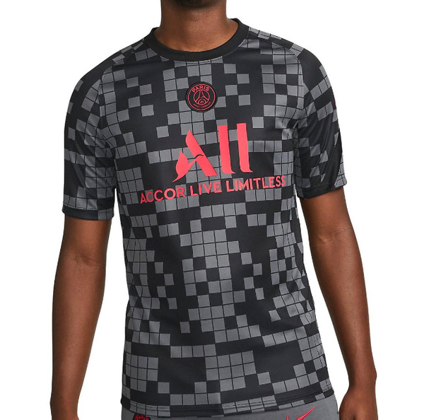 Męska Koszulka PSG Pre-Match Training 2021/22 DB7626-015 XL Multikolor