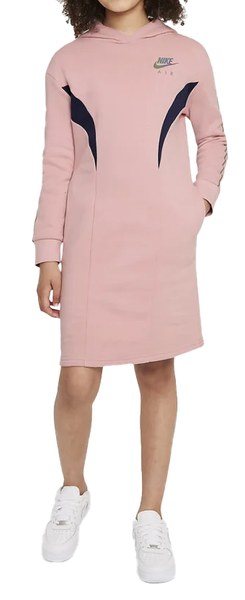 Różowa Sukienka Nike Air dla Dziewcząt M 137-146 cm DD7159-630