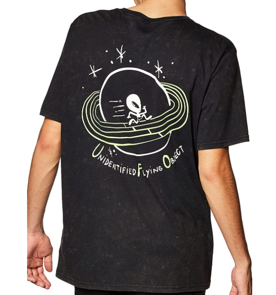 Czarna Męska Koszulka Under Armour Run Flying 1361481001 L