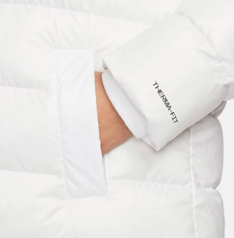 Biała Kurtka Parka Nike DM0692-100 3X Damska Therma-FIT