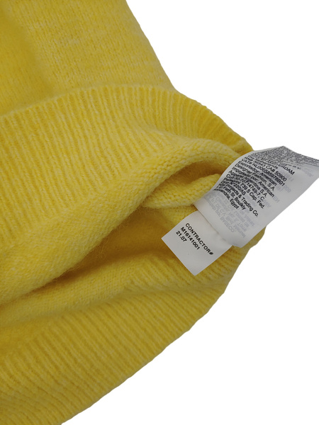 Calvin Klein Sweter Damski - Żółty - Rozpinany Guziki - Rozmiar XL - K20K203719ZAY