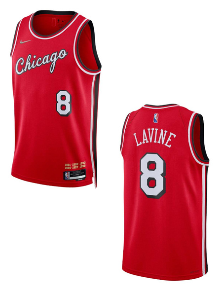 Czerwona Koszulka NBA Bulls LaVine Icon Edition L - CW3660660