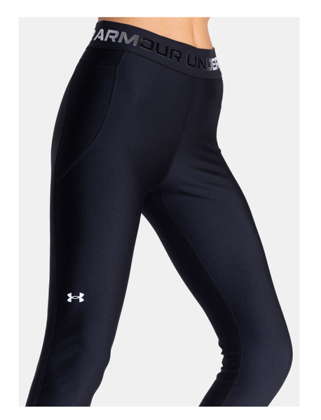 Czarne Damskie Legginsy UA HeatGear SM 1365353-001