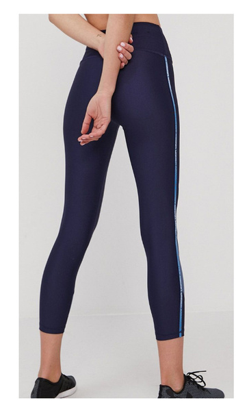 Granatowe Damskie Legginsy UA HeatGear SM 1361014-410