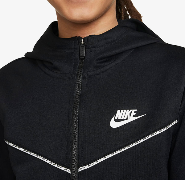 Czarna Bluza Nike DD4006-010 XS Junior Unisex