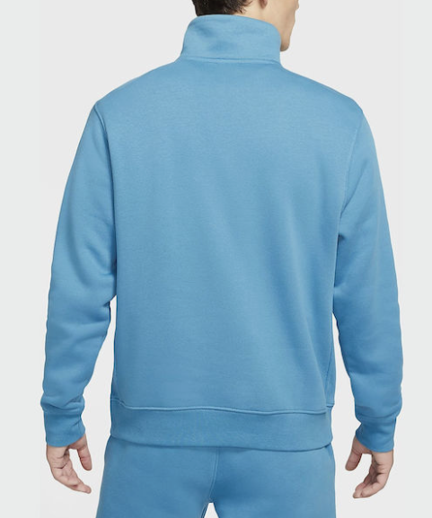 Niebieska Męska Bluza Nike Sportswear Zamek 1/2 S DQ4087-469