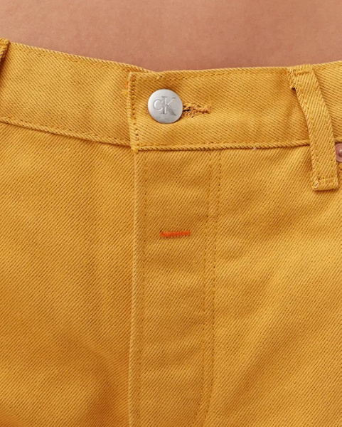 Spodnie Calvin Klein 24 K20K203726ZCE – Żółte Fit Jean