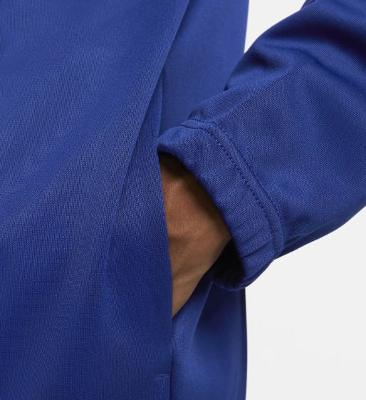 Nike Bluza Męska - Rozpinana - Niebieska - Rozmiar S - Kieszenie - Sportswear Air - DQ4221-455