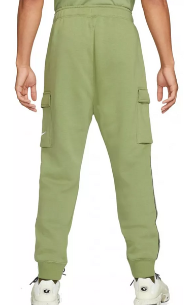 Zielone Spodnie Nike DX2030-334 L Męskie Cargo Joggers