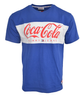 Tommy Hilfiger Koszulka Męska - T-shirt Coca Cola - Niebieski - Tommy Jeans - Rozmiar M