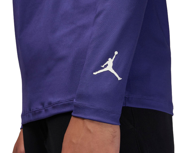 Fioletowa Koszulka Nike Jordan Dri-FIT Długi Rękaw FD8111502 M