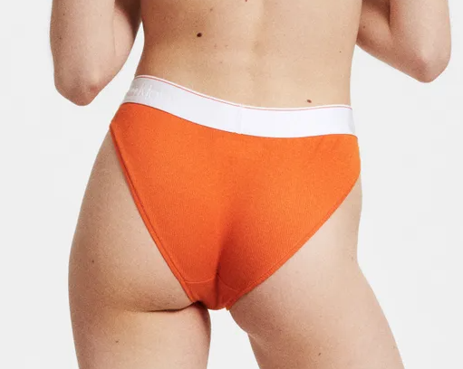 Pomarańczowe Figi Calvin Klein 0040113WAE SBE L Damskie