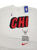 Nike - Koszulka Męska - Tee NBA  Chicago Bulls - DR6709-100  - Biała - Rozmiar L