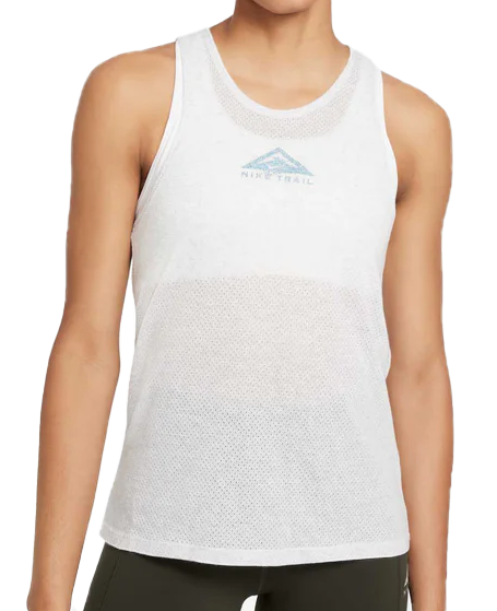 Szara damska koszulka Nike Trail Dri-FIT CZ9553-078 L