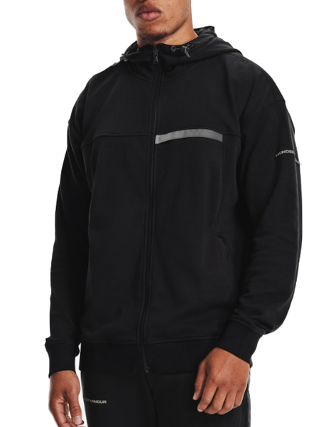 Czarna Bluza Męska Under Armour 1361595001 L – UA Rival Terry AMP