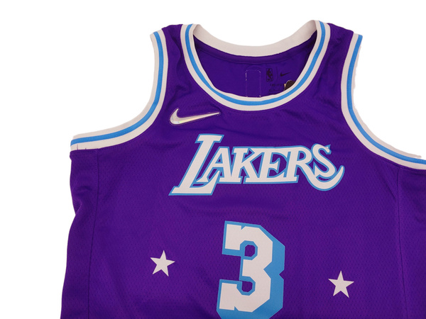 Fioletowa Koszulka NBA Lakers Anthony Davis City Edition M