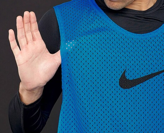 Niebieski Znacznik Piłkarski Nike Treningowy Bib XXS