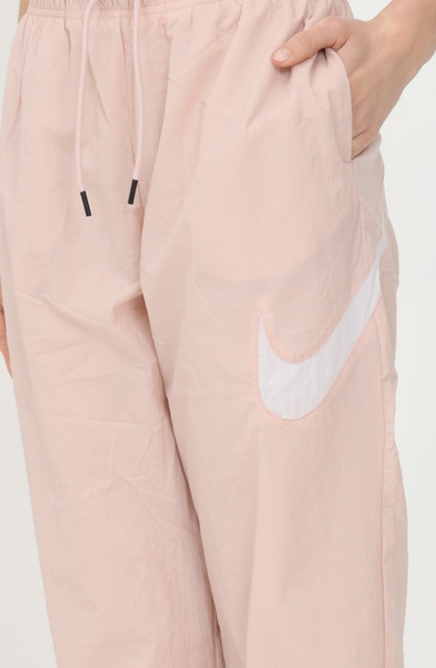 Różowe spodnie Nike DM6183-601 XS damskie Essential Mid-Rise