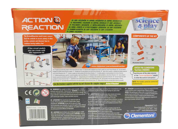 Clementoni Akcja-Reakcja Pętla 360 Stopni STEM