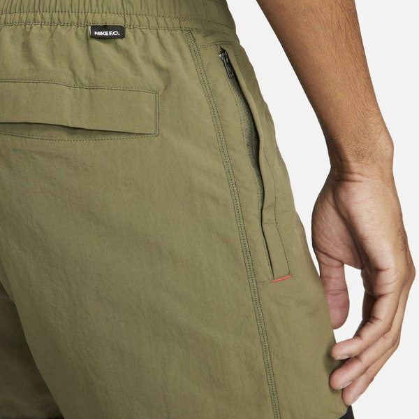 Zielone Męskie Spodenki Nike F.C. Tribuna Woven DH9678222 XS