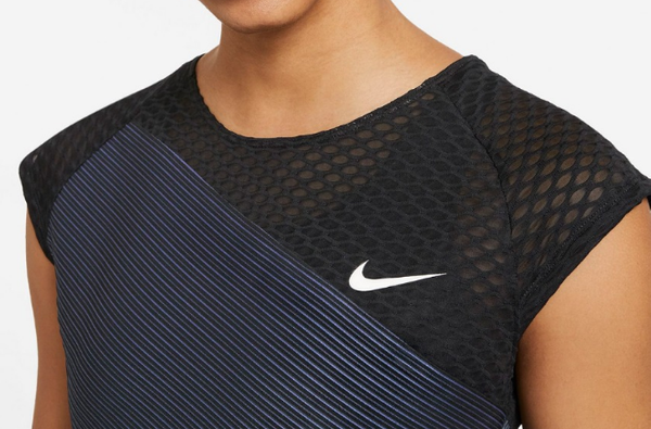 Damski T-Shirt Tenisowy Nike Court Dri-Fit Advanced DJ6567-010 S 194958116538