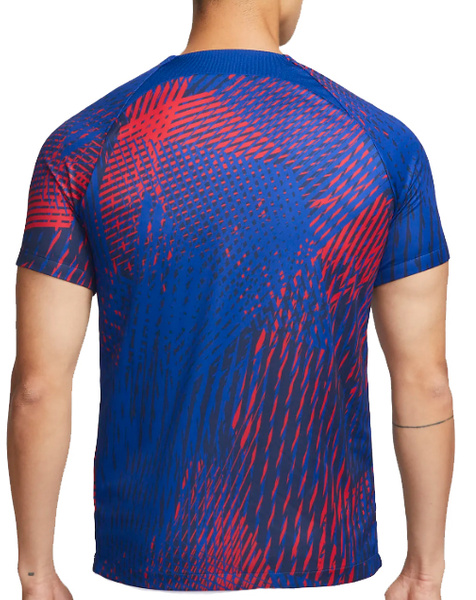 Nike - Koszulka Paris Saint-Germain - Niebieska - PSG Przedmeczowa - DR1487-418 - Rozmiar XXL