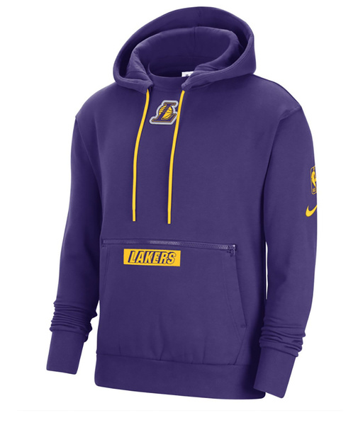 Fioletowa Bluza Nike DN4706-504 L Męska Lakers Hoodie