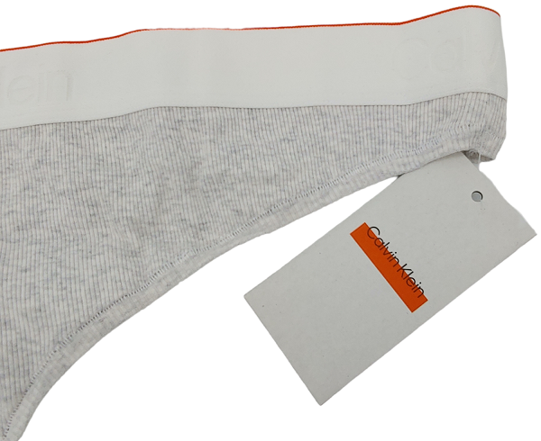 Szare Stringi CK Heron Preston 0040111WAE 1X Damskie